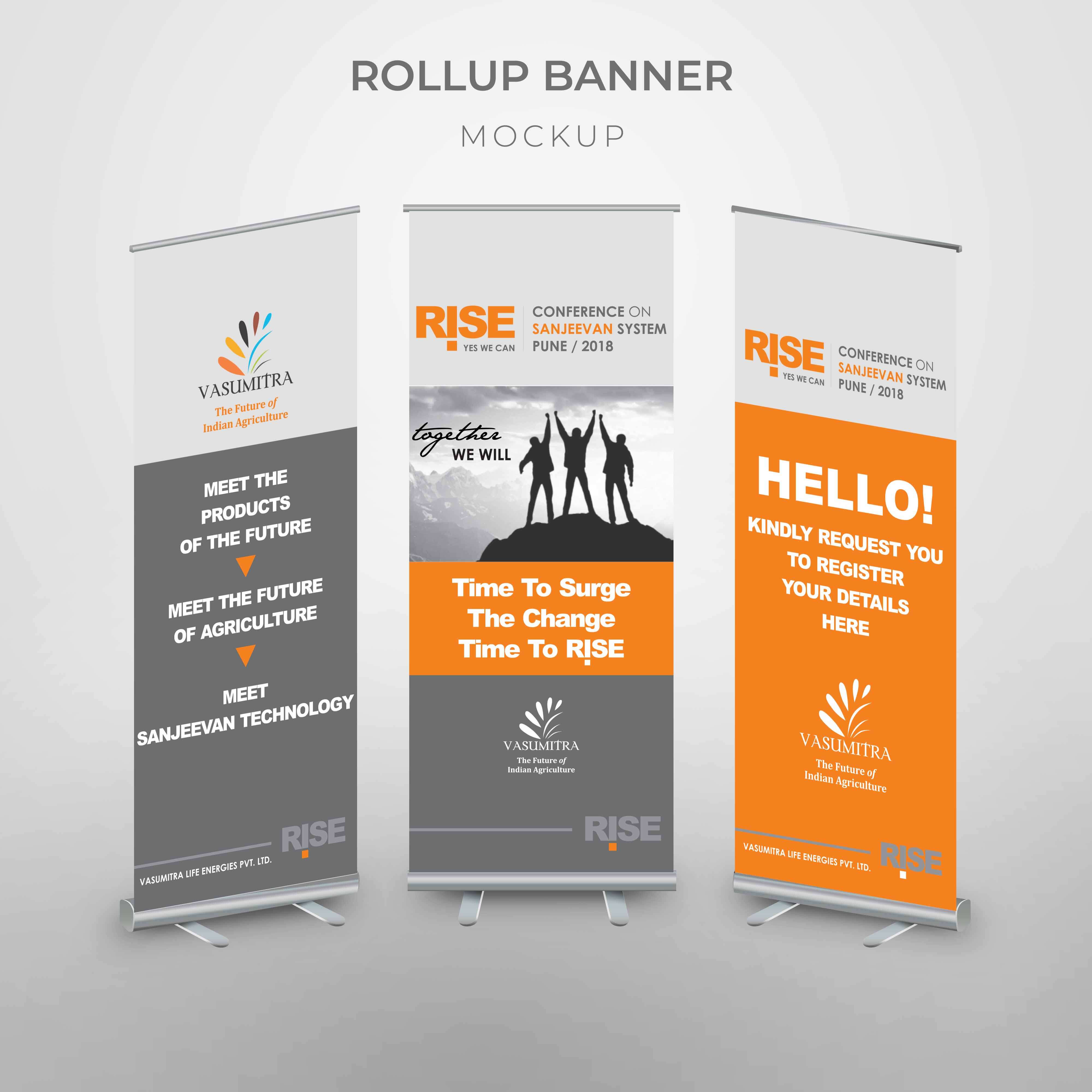 Pull Up Standee banner
